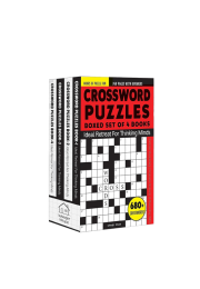 Crossword Puzzles Boxed Set (4 Books)