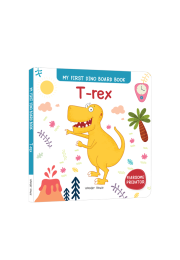 T-rex : My First Dino Board Book - Illustrated Dino Picture Book for Children