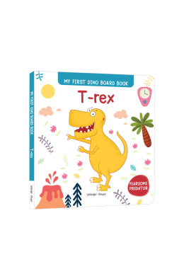 T-rex : My First Dino Board Book - Illustrated Dino Picture Book for Children