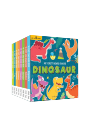 My First Board Books Dinosaur Box Set (8 Books Boxed Set)