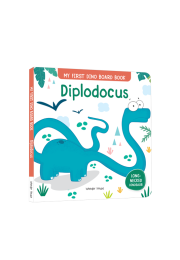 Diplodocus : My First Dino Board Book - Illustrated Dino Picture Book for Children