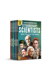 Illustrated Biography for Kids: Extraordinary Scientist who Changed the World [Box Set of 6 Books]