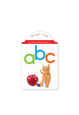 My Early Learning Book of ABC: Attractive Shape Board Books For Kids