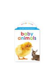 My early learning book of Baby Animals: Attractive Shape Board Books For Kids