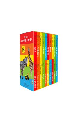 My First Learning Library: Boxset of 20 Board Books for Kids (Vertical Design)