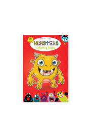 Monster Colouring Book (Giant Book Series): Jumbo Sized Colouring Books