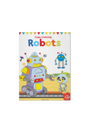 Little Artist Series Robots: Copy Colour Books