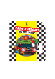 Drive a Ferrari On The Track: Illustrated Board Book For Kids