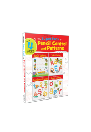 My First Super Boxset of Pencil Control and Patterns : Pack of 4 interactive activity books to practice Patterns, Numbers and Alphabet