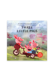 My First 5 Minutes Fairy Tales Three little pigs: Traditional Fairy Tales For Children (Abridged and Retold)