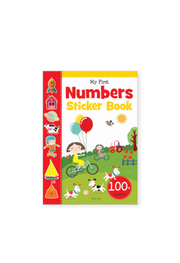 My First Numbers Sticker Book: Exciting Sticker Book With 100 Stickers