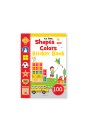 My First Shapes and Colours Sticker Book: Exciting Sticker Book With 100 Stickers
