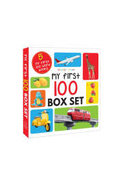 My First 100 Series Boxset- Pack of 5 Picture Books for Children (Animals, Words, Numbers, Food We Eat and Things That Move)