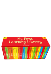 My First Complete Learning Library: Boxset of 20 Board Books Gift Set for Kids (Horizontal Design)