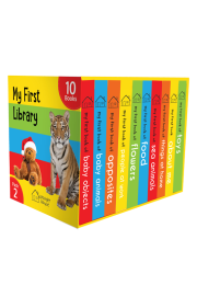 My First Library Pack 2: Boxset of 10 Board Books For Kids (Pack-2)