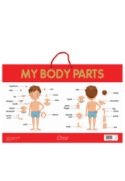 My Body Parts - Early Learning Educational Posters For Children: Perfect For Kindergarten, Nursery and Homeschooling (19 Inches X 29 Inches)