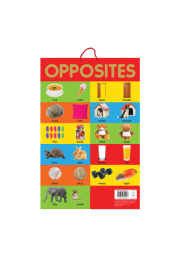 Opposites - Early Learning Educational Posters For Children: Perfect For Kindergarten, Nursery and Homeschooling (19 Inches X 29 Inches)