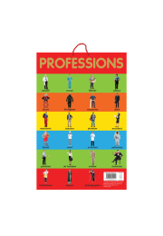 Professions - Early Learning Educational Posters For Children: Perfect For Kindergarten, Nursery and Homeschooling (19 Inches X 29 Inches)