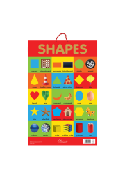 Shapes - Early Learning Educational Posters For Children: Perfect For Kindergarten, Nursery and Homeschooling (19 Inches X 29 Inches)