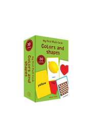 My First Flash Cards Colors And Shapes  : 30 Early Learning Flash Cards For Kids