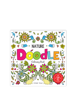 Nature Doodle Coloring Book : Children Coloring Book With Tear Out Sheets