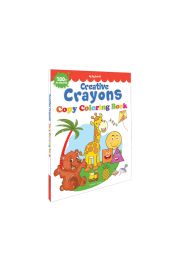 My Big Book of Creative Crayons : A Creative Crayon Copy Colouring Book