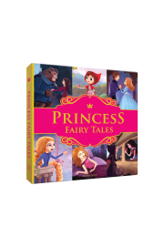 Princess Fairy Tales: Ten Traditional Fairy Tales For Children (Abridged and Retold With Large Font For Easy Reading) 8 Inches X 8 Inches - Hardback