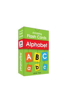 Amazing Flash Cards Alphabet: Early Development of Preschool Toddler (55 Cards)