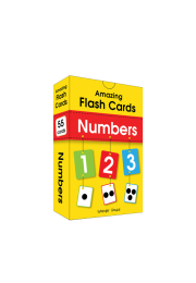 Amazing Flash Cards Numbers: Early Development of Preschool Toddler (55 Cards)