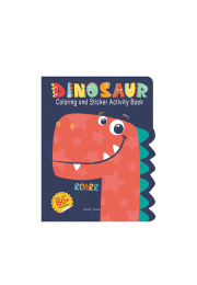 Dinosaurs - Coloring and Sticker Activity Book (With 150+ Stickers)