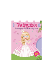 Princesses - Coloring and Sticker Activity Book (With 150+ Stickers)