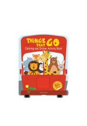 Things That Go - Coloring and Sticker Activity Book (With 150+ Stickers)