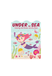 Under The Sea - Coloring and Sticker Activity Book (With 150+ Stickers)