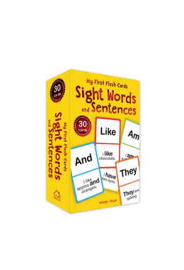 My First Flash Cards: Sight Words and Sentences (Flash Cards For Children)