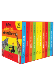 My First English Hindi Learning Library: Boxset of 10 Board Books For Kids