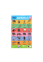 Learn with Peppa : Early Learning Animals Chart for Children