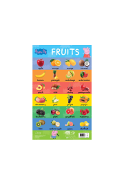 Learn with Peppa : Early Learning Fruits Chart for Children