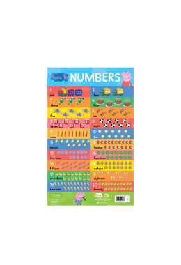 Learn with Peppa : Early Learning Numbers Chart for Children