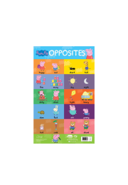 Learn with Peppa : Early Learning Opposites Chart for Children