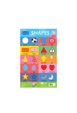 Learn with Peppa : Early Learning Shapes Chart for Children