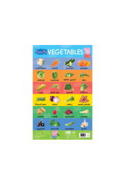 Learn with Peppa : Early Learning Vegetables Chart for Children