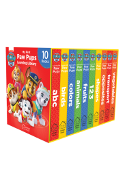 My First Paw Pups Learning Library: Boxset of 10 Board Books For Children