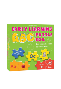 Early Learning ABC Puzzle Box For Preschoolers And Toddlers - Learning Aid & Educational Toy (Jigsaw Puzzle for Kids Age 3 and Above)