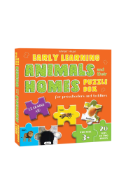 Early Learning Animals & Their Homes Puzzle Box For Preschoolers And Toddlers - Learning Aid & Educational Toy (Jigsaw Puzzle for Kids Age 3 and Above)