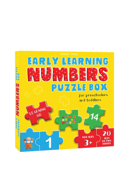 Early Learning Numbers Puzzle Box For Preschoolers And Toddlers - Learning Aid & Educational Toy (Jigsaw Puzzle for Kids Age 3 and Above)