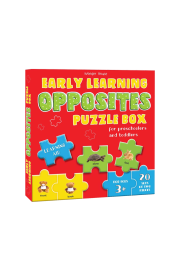 Early Learning Opposites Puzzle Box For Preschoolers And Toddlers - Learning Aid & Educational Toy (Jigsaw Puzzle for Kids Age 3 and Above)