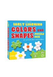 Early Learning Colors And Shapes Puzzle Box For Preschoolers And Toddlers - Learning Aid & Educational Toy (Jigsaw Puzzle for Kids Age 3 and Above)