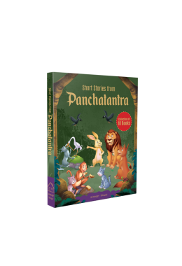 Short Stories From Panchatantra - Collection of 10 Books: Abridged Illustrated Stories For Children (With Morals)