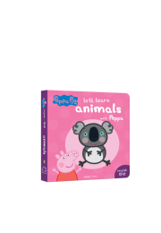 Peppa Board Book - Let's Learn Animals with Peppa - English & Hindi: Early Learning for Children