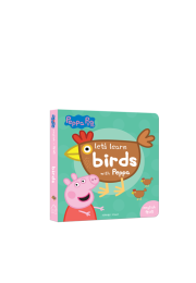 Peppa Board Book - Let's Learn Birds with Peppa - English & Hindi: Early Learning for Children